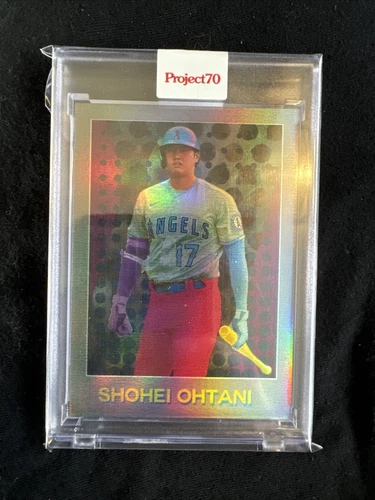 Topps Project 70 Card 820 - 1970 Shohei Ohtani by Ron English FOIL 56/70 SHOTIME