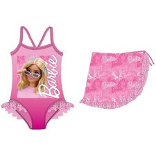 Barbie Kids Bikini with Sarong Swimwear Swimsuit