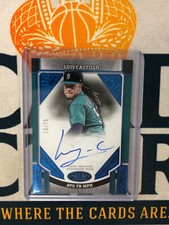 2024 Topps Tier One LUIS CASTILLO Advanced Stat AUTO Blue /75
