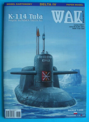 WAK 3/2017 - Russisches U-Boot K-114 Tuła (p. 667BDRM)