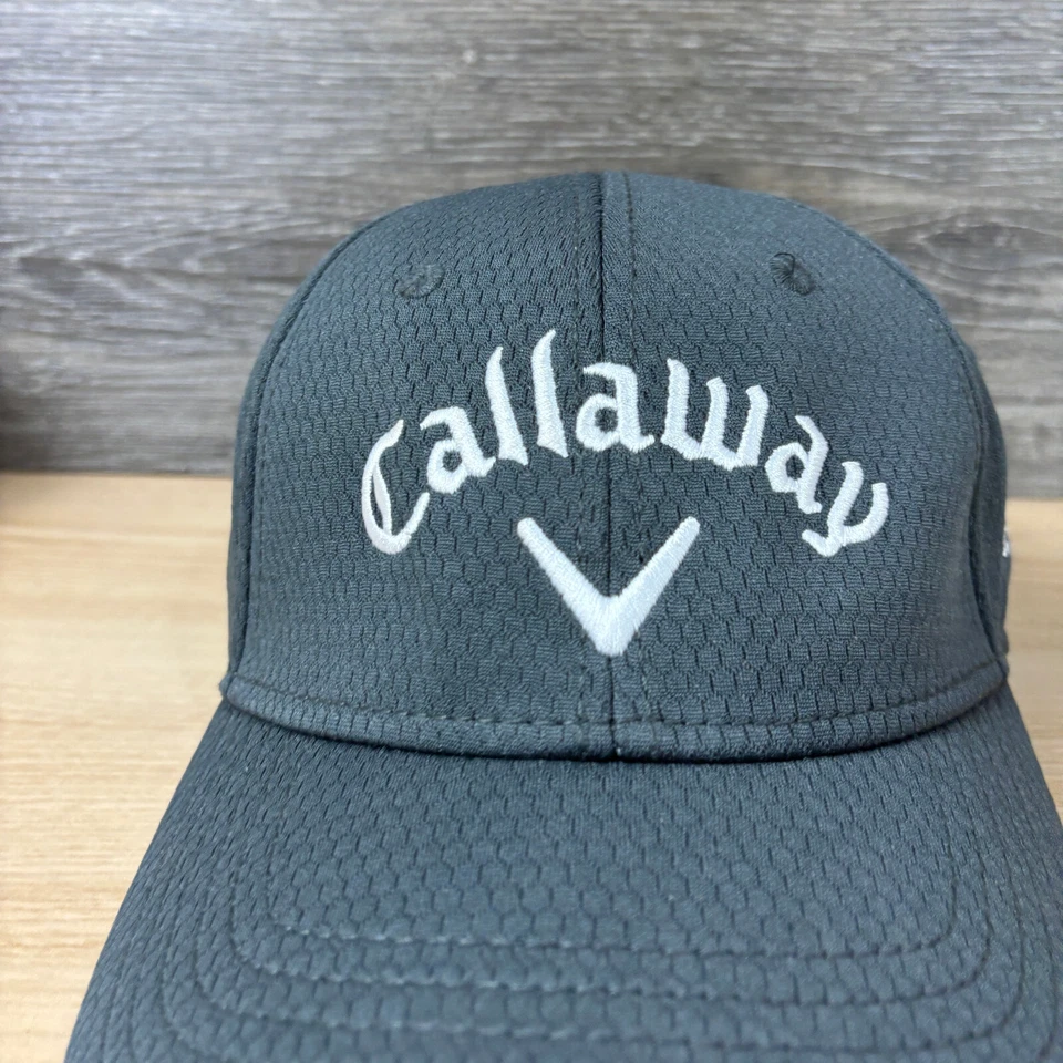 Callaway Hat Cap Strap Back Gray Performance Golf Scott Dirck Adjustable - Image 4 of 4