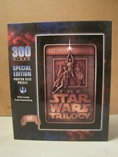 Star Wars Trilogy 300 Piece Special Edition Poster Puzzle NIB Sealed