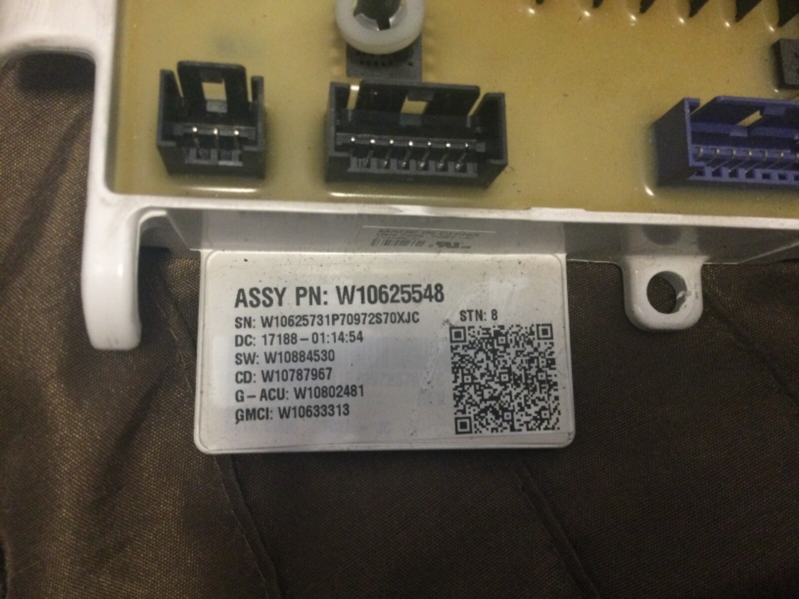 Genuine Whirlpool Washer Control W10625548 Same Day Shipping. eBay