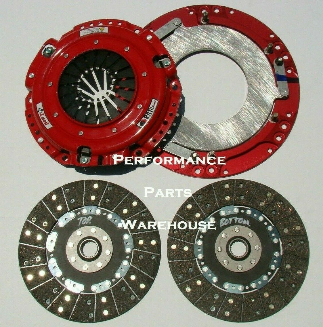 McLEOD RST TWIN DISC CLUTCH 55-92 CHEVY SBC BBC, TREMEC 26-SPLINE