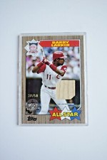 2022 Topps Series 2 BARRY LARKIN 1987 All Star Relic 35th Anniversary #30/50