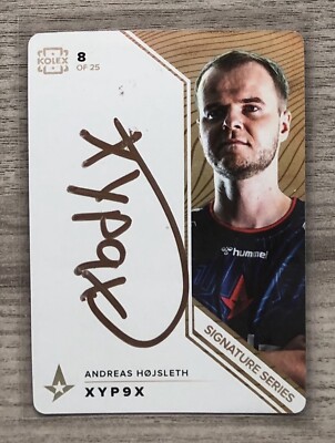 Xyp9x Astralis CSGO Kolex Signature Card 2023 #8 /25