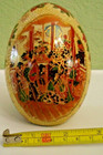 Geisha Girl Egg-Satsuma-4.5" Ceramic Chinoiseries w/Asian Decoration — photo 3