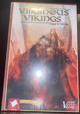 Victory Point Games Boardgame Villainous Vikings New Sealed