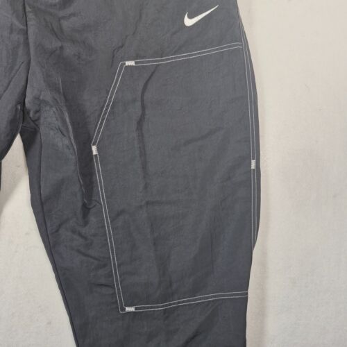 Nike Sportswear Swoosh Baggy Trainingshose Damen XL High Rise DM6209-010 schwarz - Bild 2 von 7