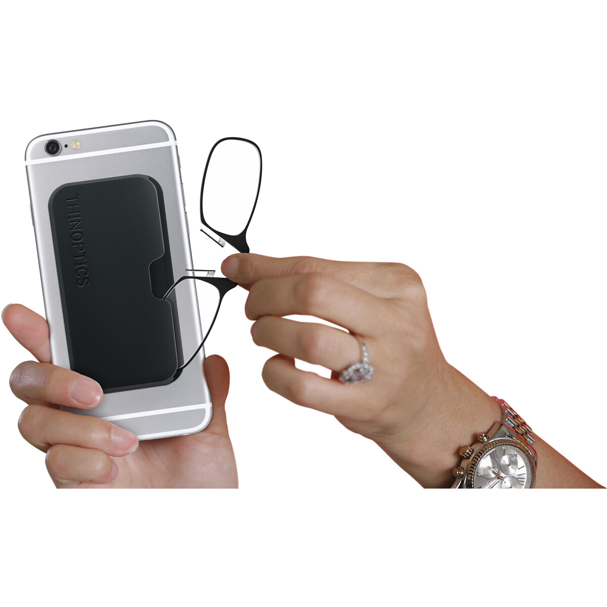 ThinOptics Secure Fit Armless Ultralight Reading Glasses with