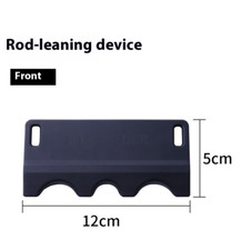 Portable Carom Pool Cue Holder holds 3 Cues Rubber Holder Billiard Cues Snooker