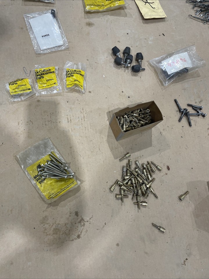 Vintage Lot McCulloch Chainsaw Parts eBay