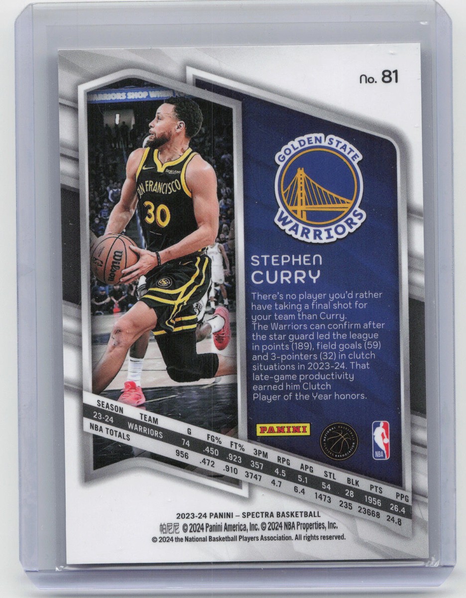 2023-24 Panini Spectra #81 Stephen Curry | eBay