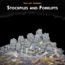 Stockpiles and Forklifts - Miniature Terrain ...
