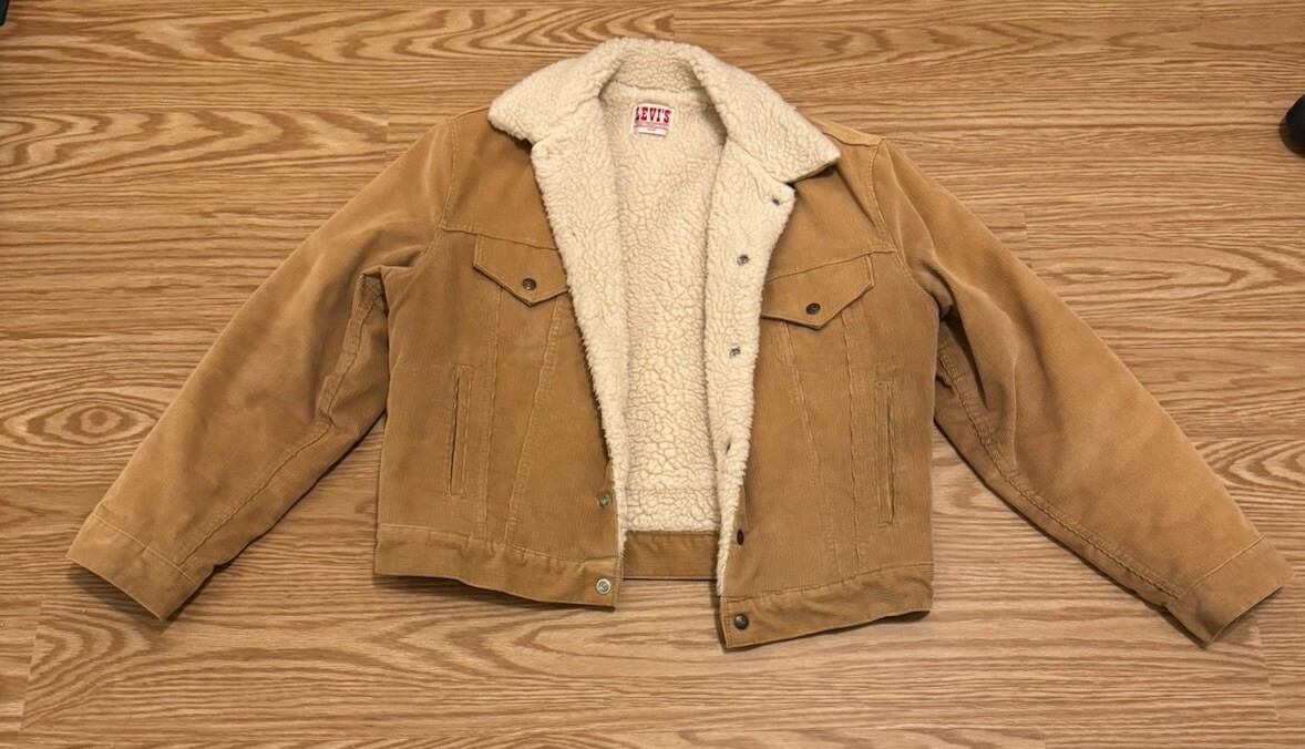 【専用】VINTAGE Levi's corduroy jacket Vintage LEVI'S Corduroy Trucker Jacket Type 3 Button White