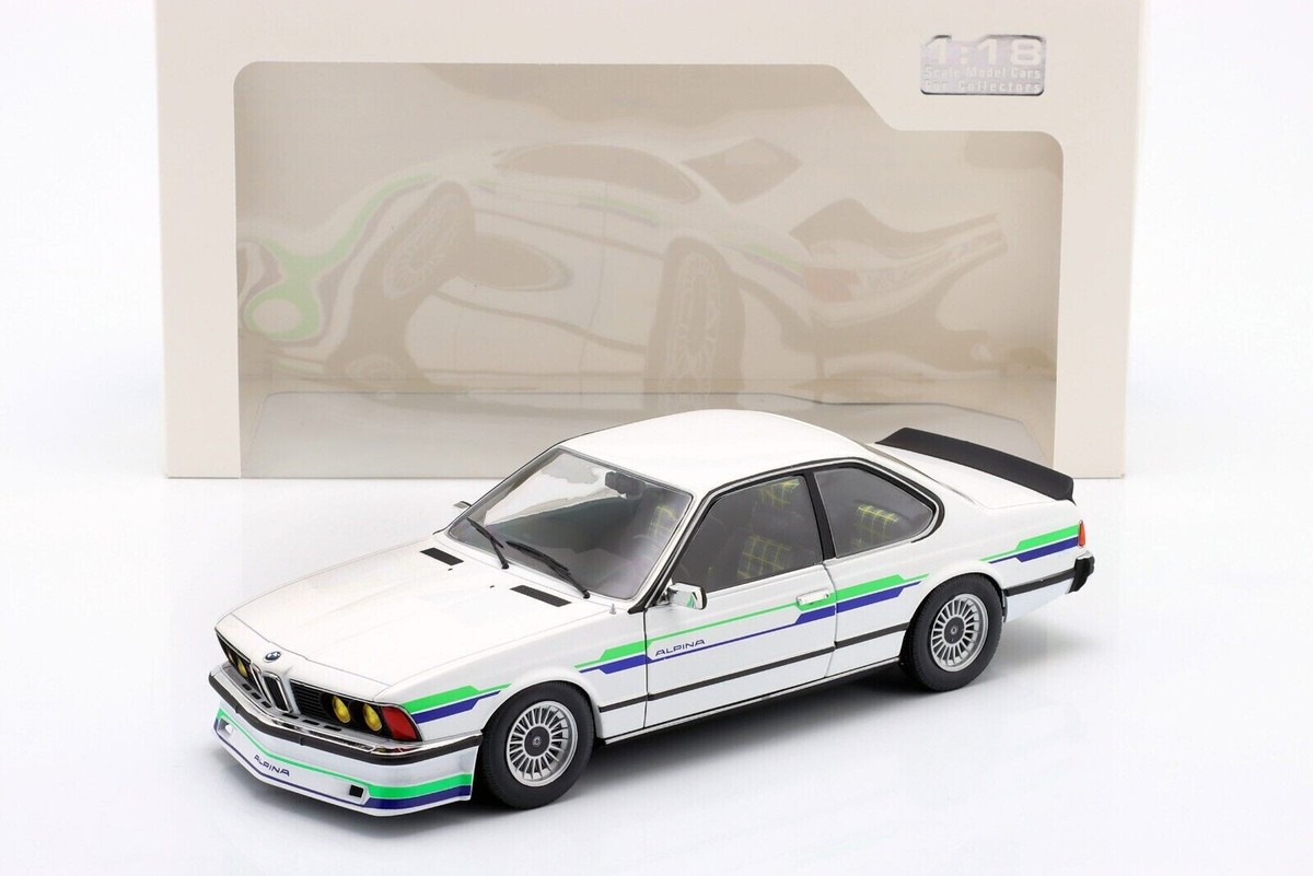 1/18 SOLIDO BMW ALPINA B7 TURBO E24 ホワイト 1984 Alpina BMW B7 Turbo (E24) White Diecast Model Car | Solido