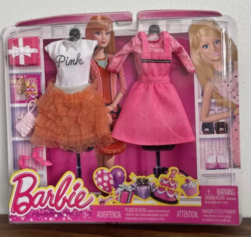 Barbie Life in the Dream House Birthday Fashion Set 2014 - lesen