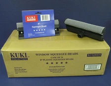 Window Squeegee Replacement  Heads - Case of 24 - Kuki Collection 