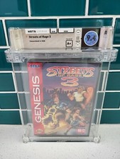 Streets of Rage 3 Sega Genesis Wata 9.4 A+