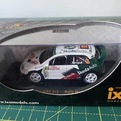 Skoda FABIA WRC #12 RALLY MONTE CARLO 2005 BENGUE IXO RAM172 1:43 New