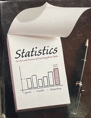 Statistics: The Art and Science of Learning from Data (4th Edition) - GOOD