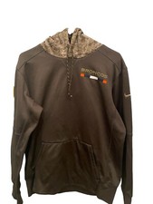 2017 Nike Denver Broncos NFL Salute to Service On Field Hoodie Sweatshirt Sz M