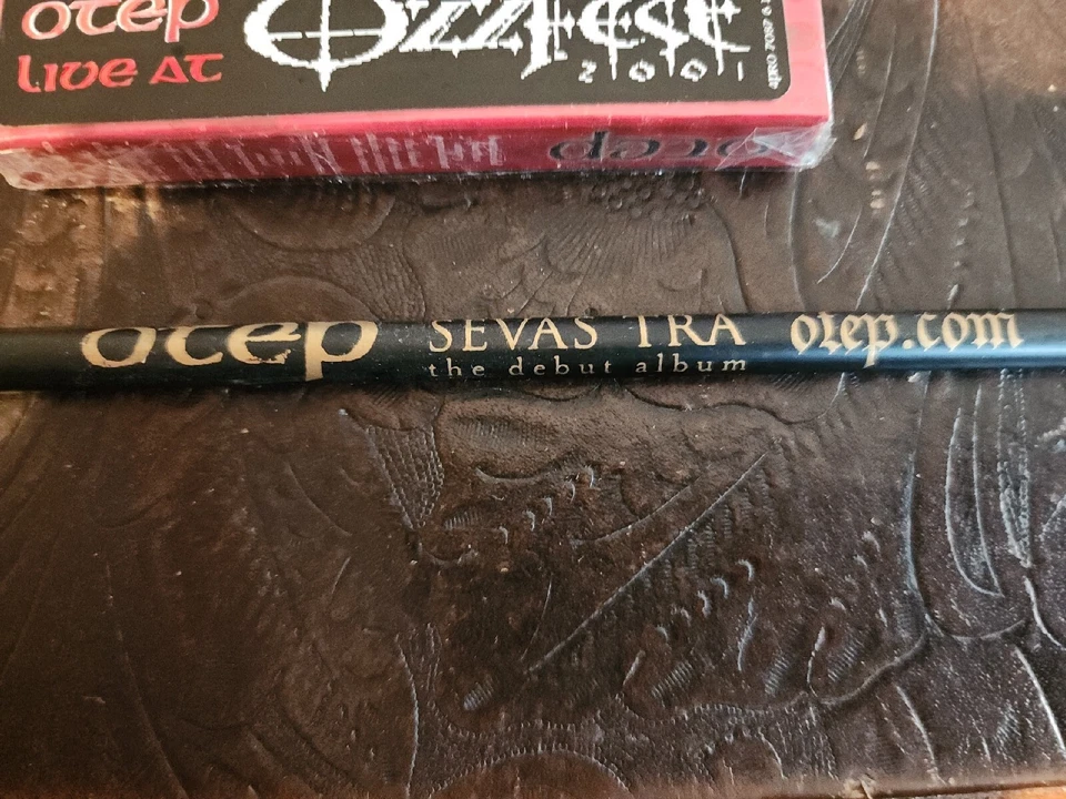 OTEP TRIC Lord is My Weapon 2 Song Sampler Cassette 2001 SEALED Ozzfest Pencil - Image 2 of 4