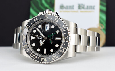 ROLEX Stainless Steel GMT Master II BRUCE WAYNE Box/CARD ROLEX Stainless Steel GMT Master II BRUCE WAYNE Box/CARD