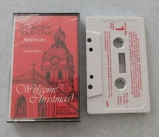 St Jacob's Choir Welcome Christmas 1984 Stockholm Cassette Gary Graden Conduct