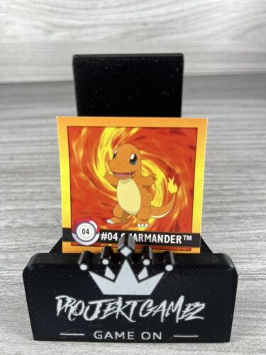 Charmander 04 tarjeta de Pokémon tarjeta inglesa caja de arte pegatina vintage 1999 - Imagen 1 de 11
