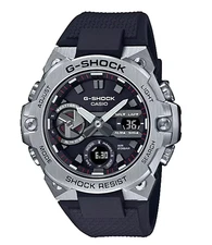 Casio GSTB400-1A G Shock G-Steel Slim Black Resin Strap Analog Watch