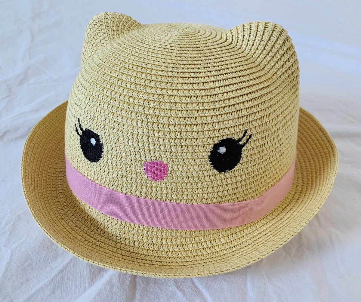 Cat Ear Straw Hat