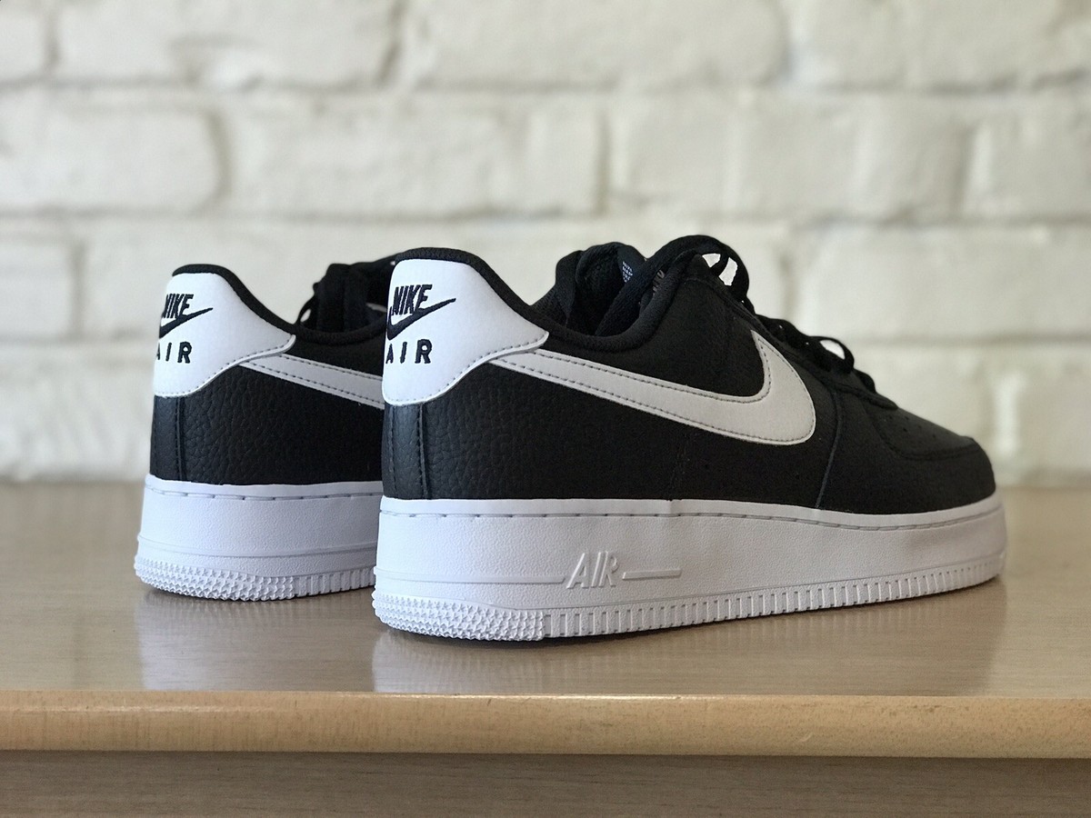 Nike Air Force 1 07 LV8 NBA AF1 Black White Rubber Men Casual