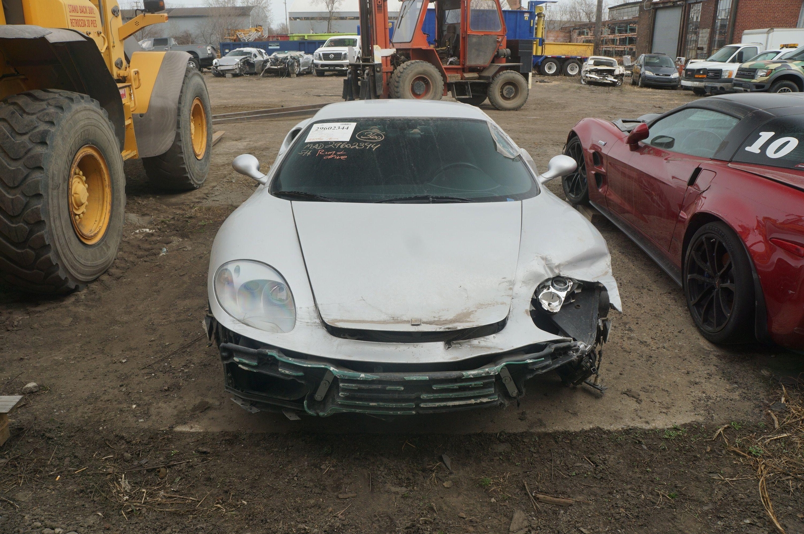Front Left Right Fender Panel 65392611 Ferrari 360 Modena Spider Challenge *NOTE