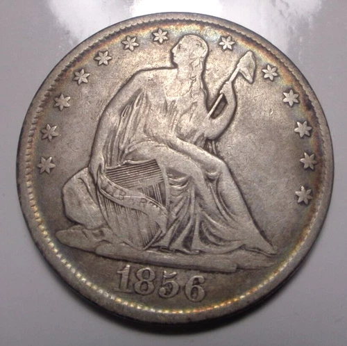 Photo of a 1856-O Seated Liberty Half Dollar from an eBay sale