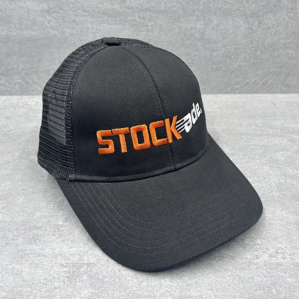 Gorra de béisbol STOCKade AJUSTABLE gris adulto malla espalda bordada Foto 2 de 4