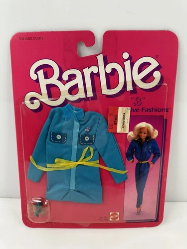 Vintage 1984 Barbie Active Fashions Clothing Set 7910