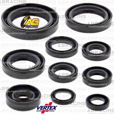 Vertex Motoröldichtsatz für Honda CR 125 1988-2002 Motocross Enduro