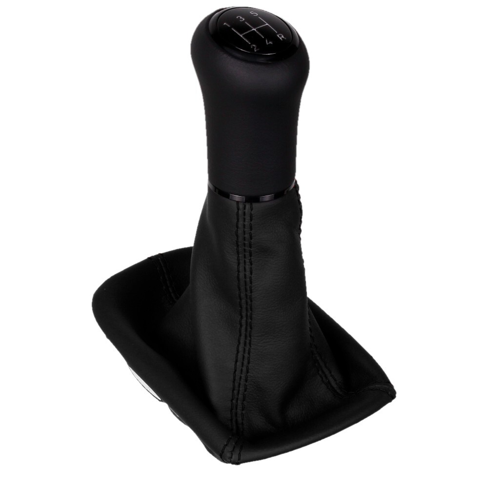 New ICT genuine leather gear gaiter boot shift knob for Volvo C30 C70