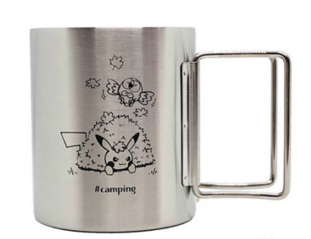 Pokemon Center Japan Official LOGOS Pikachu Rowlet Camping Picnic