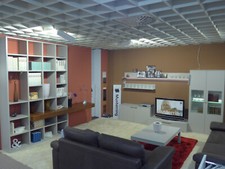 Wohnwand Musterring Kara Lackiert Vitrine TV-Schrank Wandboard Regal Schrank SET