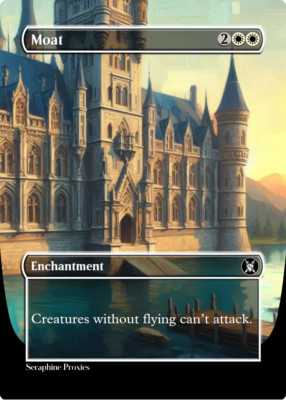 Moat - High Quality Altered Art Custom Cards