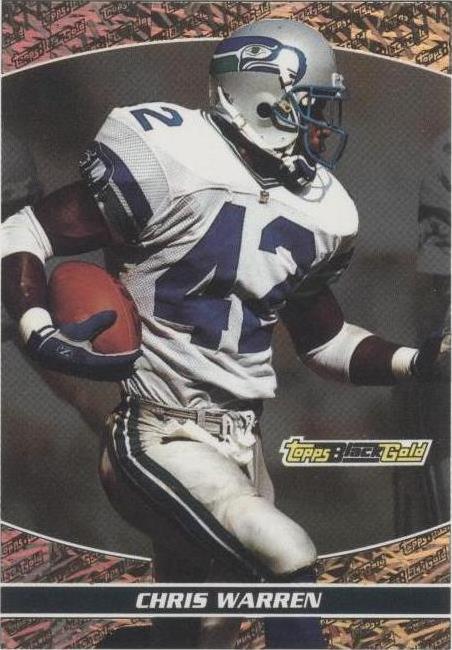 1993 Topps Chris Warren #21 - 1 of 2