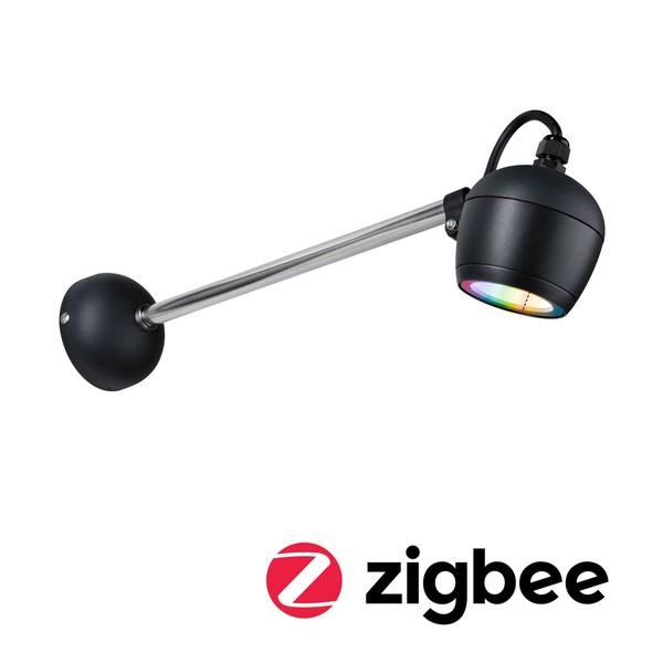 LED AußEnwandleuchte Smart Home Zigbee 3.0 Kikolo Rgbw IP65 90 Mm Rgbw+ 6,2W 440-image
