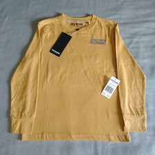 True Religion - Kids Size 7 - Beige Long Sleeve - Metallic Graphic - MSRP 49