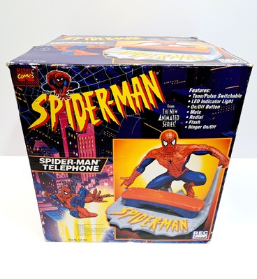 MARVEL スパイダーマン ANIMATED PHONE 電話器 フィギュア
