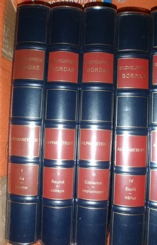 Encyclopédie alphabétique Bordas 10 volumes - Photo 3/4