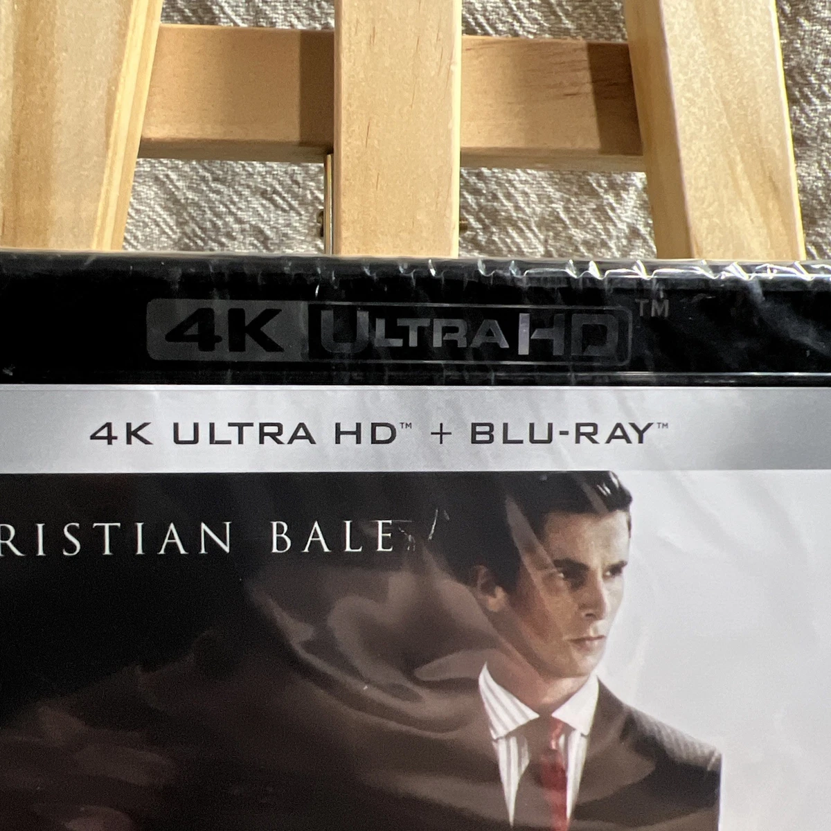 American Psycho (Christian Bale Willem Dafoe) New 4K Ultra HD Region B Blu-ray
