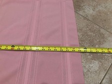 Sonoma Pink Rectangle 101" x 59" Tablecloth w/ Lines Embossed - New Without Tags