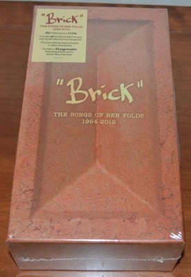 Ben Folds - ''Brick'' (The Songs Of Ben Folds 1994-2012) - Sealed 13 CD Box Set